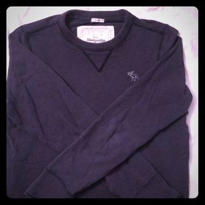 Abercrombie & Fitch Navy SOFT Long Sleeve T-shirt